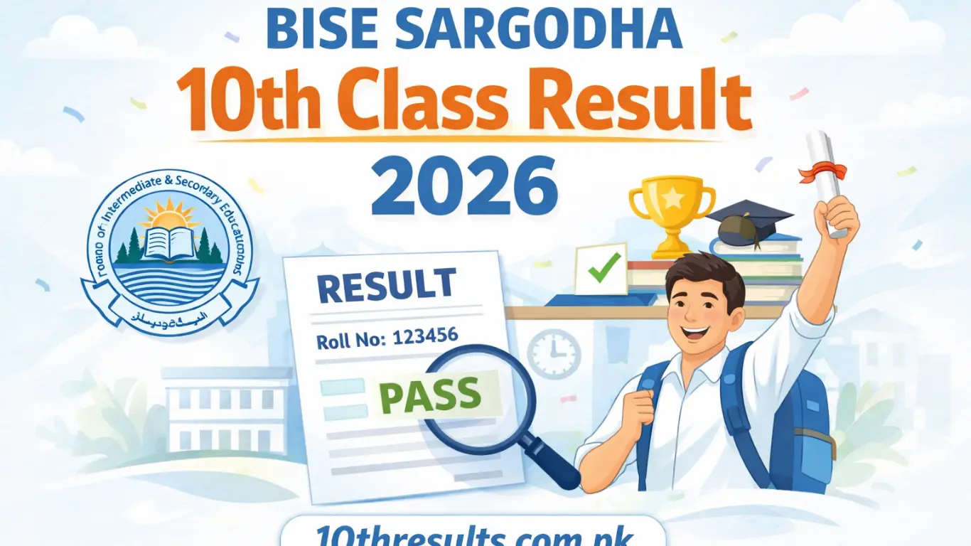 BISE Sargodha 10th Class Result 2026