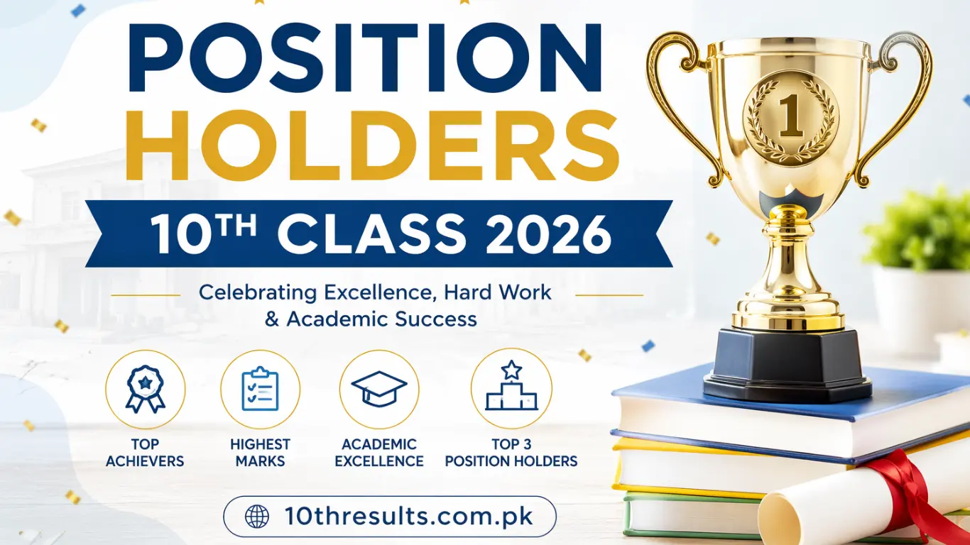 Position Holders 10th Class 2026