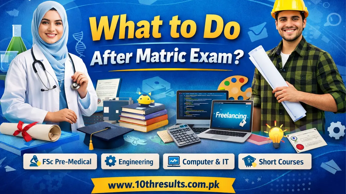 What to do after Matric