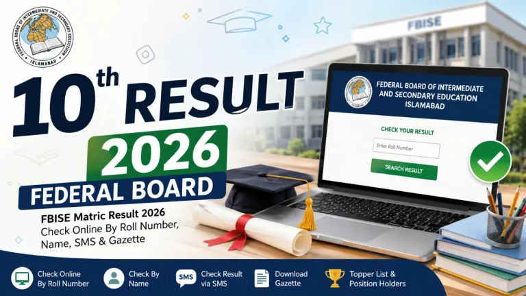 10th Result 2026 Federal Board