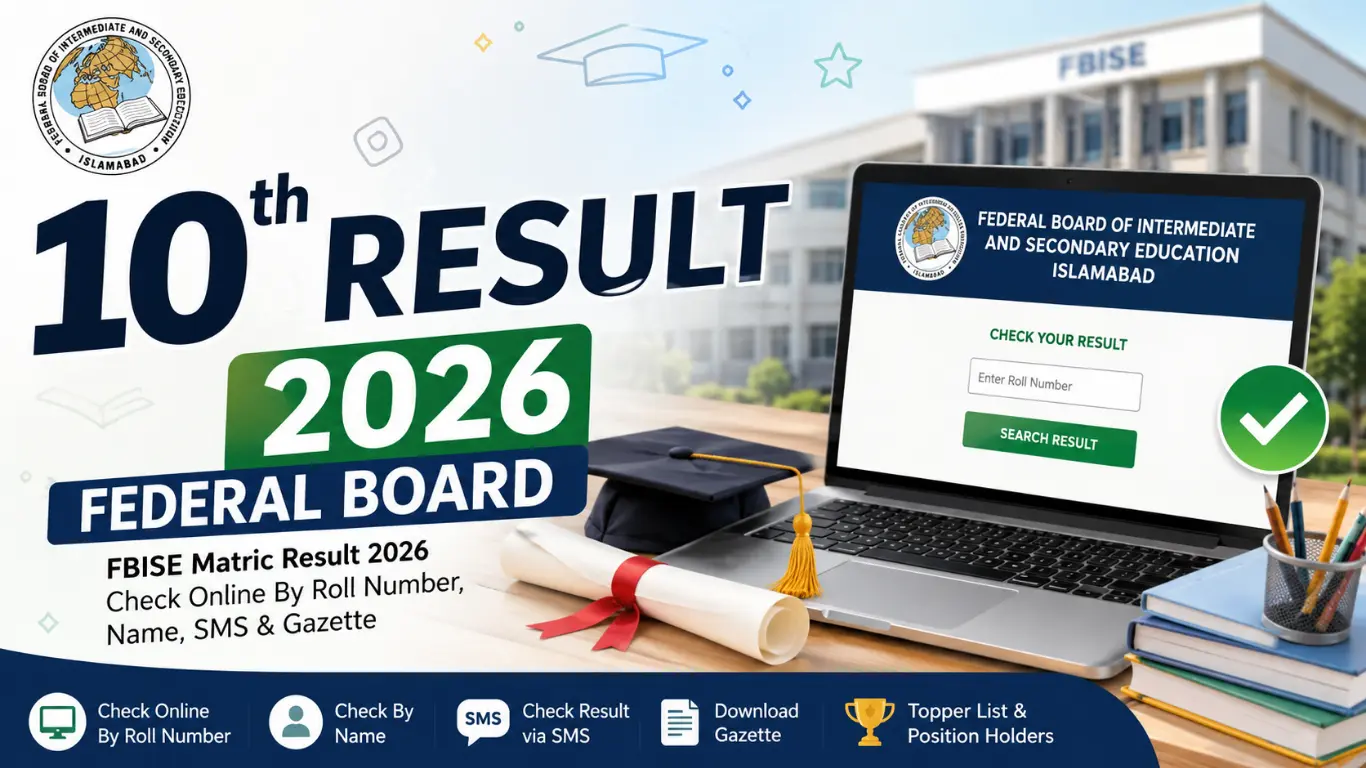 10th Result 2026 Federal Board