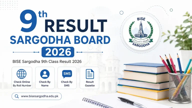 9th Result Sargodha Board 2026