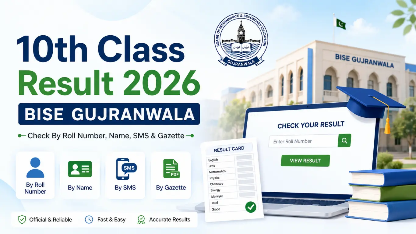 10th Class Result 2026 BISE Gujranwala