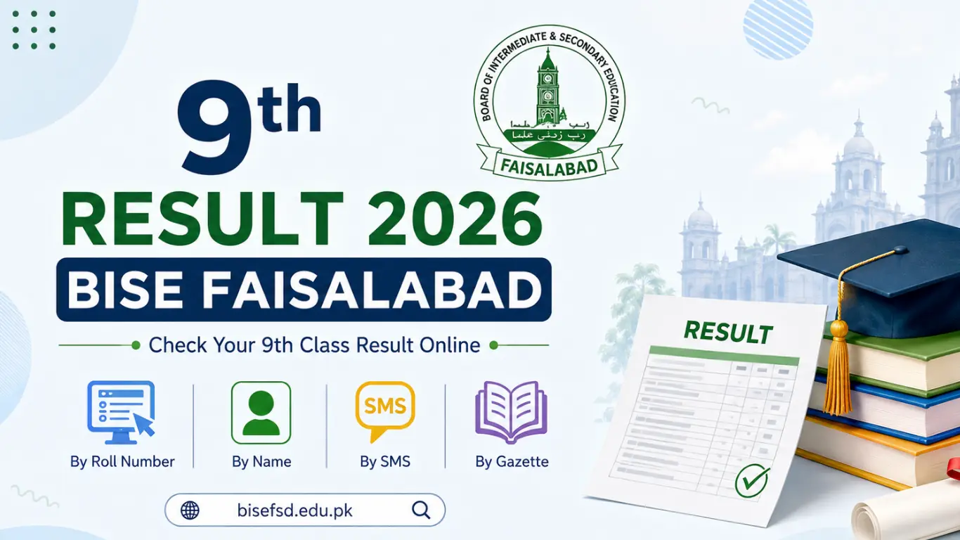 9th Result 2026 BISE Faisalabad